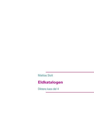 cover image of Eldkatalogen